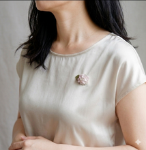 Load image into Gallery viewer, 繡球花心口針
